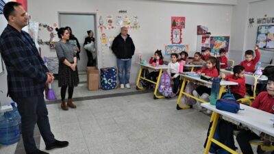 Bornova Belediye Başkanı Ömer Eşki, 2. Sınıf öğrencilerinin Hayat Bilgisi