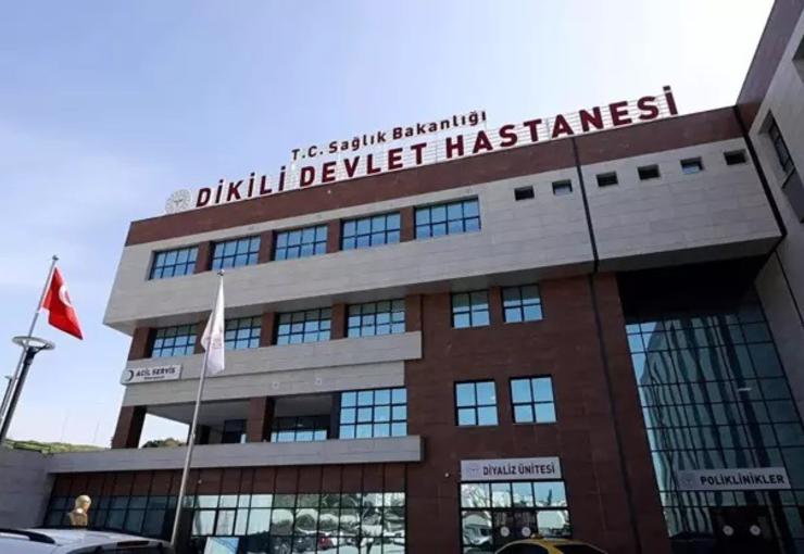 İZMİR’in Dikili ilçesinin 75 yataklı yeni devlet hastanesi hizmete açıldı.