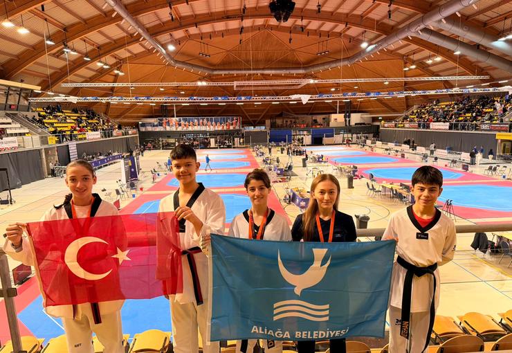 Aliağa Gençlik Merkezi Spor Kulübü sporcusu Emirhan Okmar, 14-15 Mart