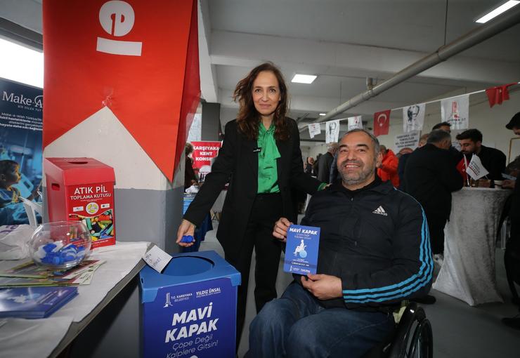 Karşıyaka Belediyesi tarafından yeniden hayata geçirilen “Mavi&nbsp;Kapak” kampanyası, toplumsal dayanışmanın
