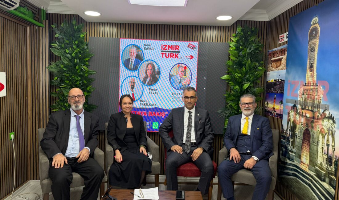 İzmir Türk TV ekranlarında yayınlanan “İzmir’de Siyaset” programına konuk olan